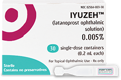 Iyuzeh box with single-dose container.